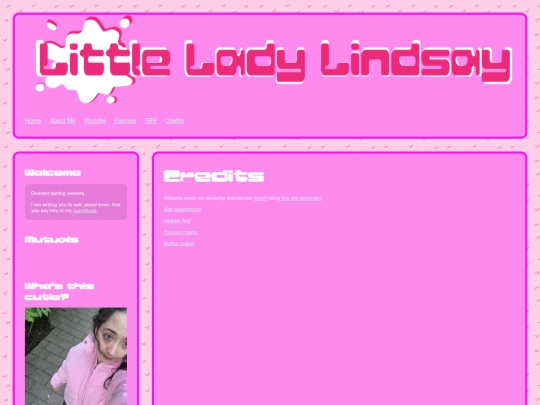 Credits screenshot