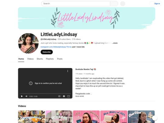 YouTube screenshot