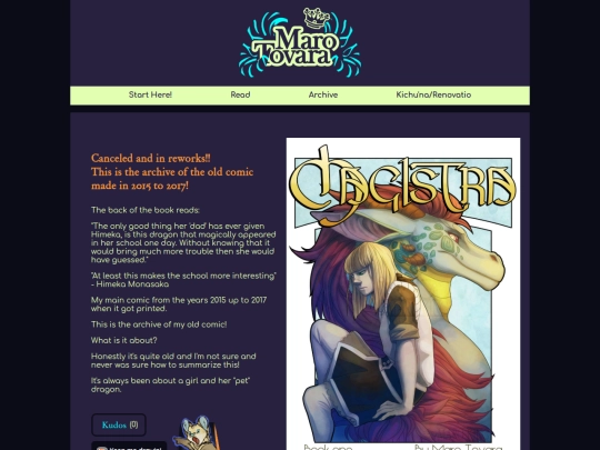 comic/magistra/about screenshot
