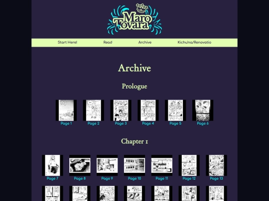 comic/magistra/archive screenshot