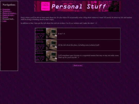 personal/personal screenshot