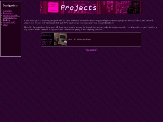 projects/projects screenshot