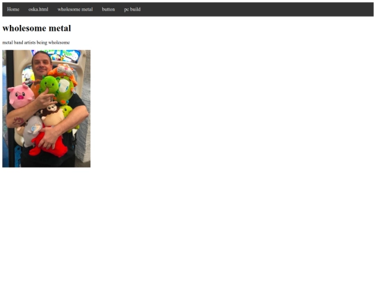 wholesomemetal screenshot
