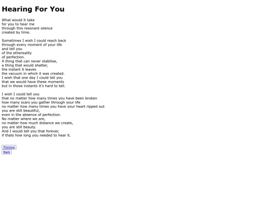 Pieces/Hearingforyou screenshot