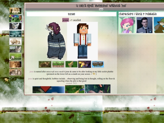 about/sonas screenshot