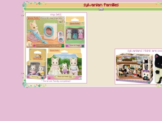 cherished/sylvanian-families screenshot