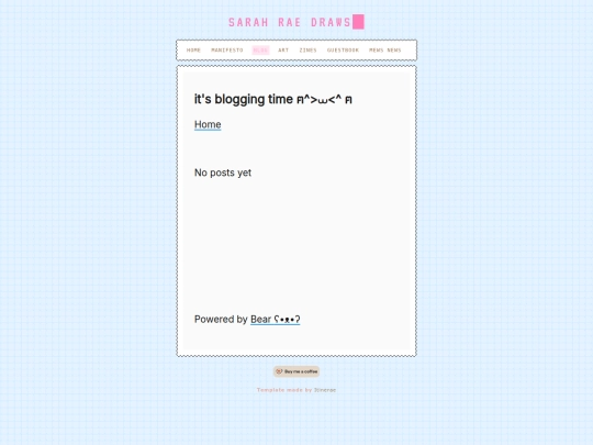 blog screenshot