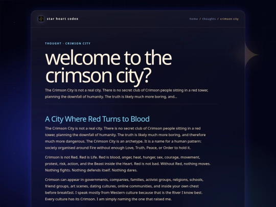 thoughts/crimson_city screenshot
