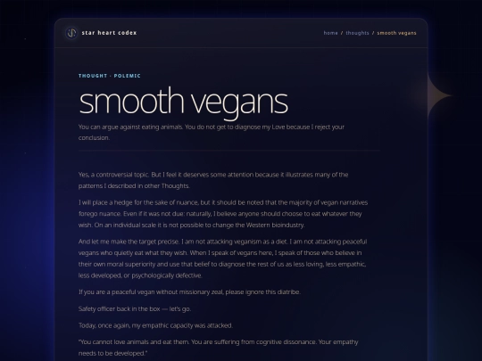 thoughts/smooth_vegans screenshot