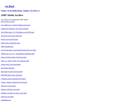 archive screenshot