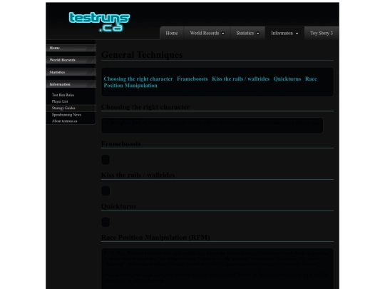 techniques screenshot