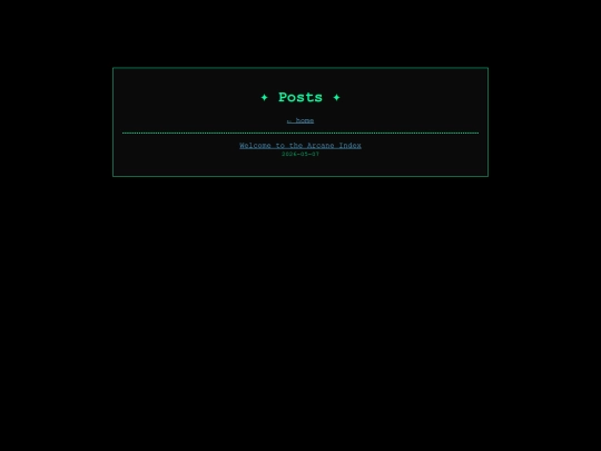posts screenshot