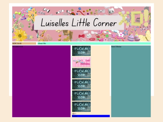 Homepage screenshot