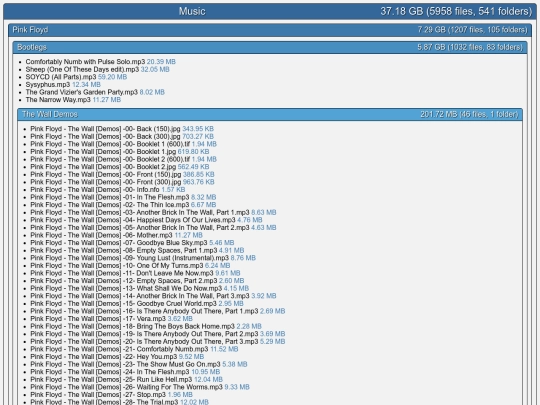 Music screenshot