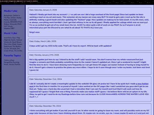 blog screenshot