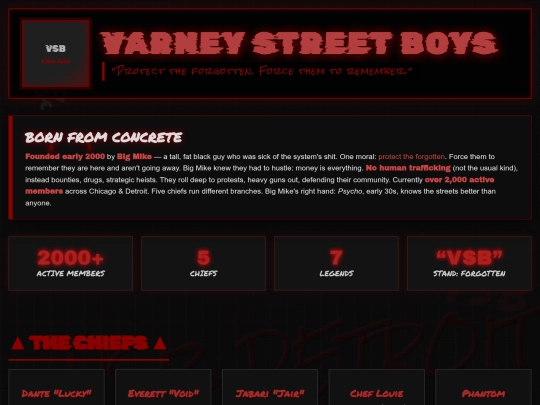 theVarneyStreetBoys screenshot