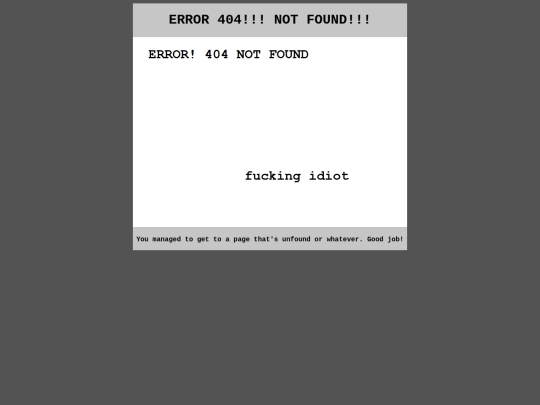 not_found screenshot