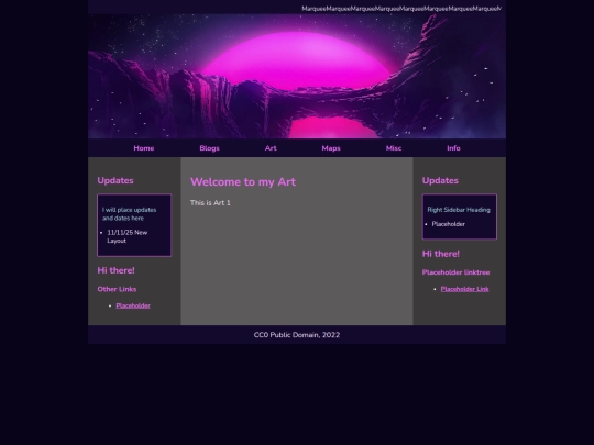 Actual sub-pages/Art1 screenshot