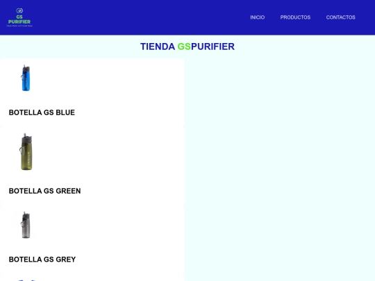 Sitio Web/p screenshot