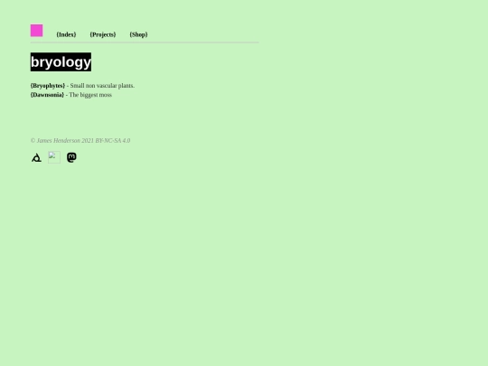 bryology screenshot