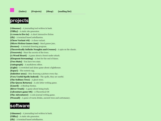 index screenshot
