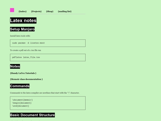 latex screenshot
