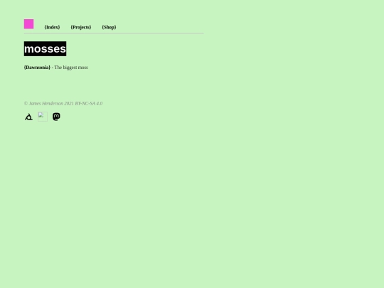 mosses screenshot