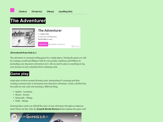 the_adventurer screenshot