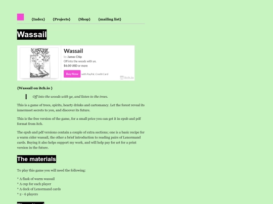 wassail_game screenshot