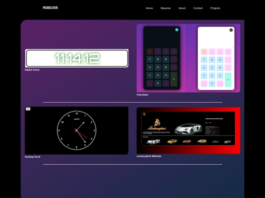 project screenshot