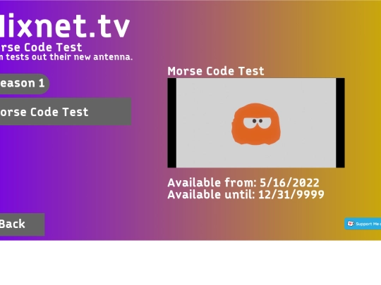 morsecode screenshot