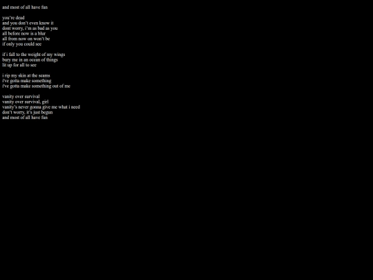 songs about leaving/andmostofallhavefun screenshot