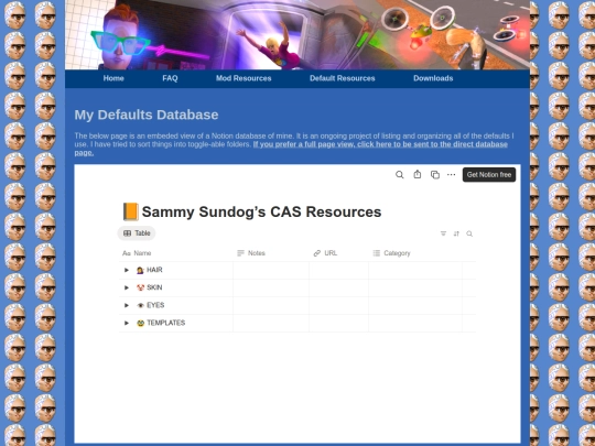 defaults screenshot