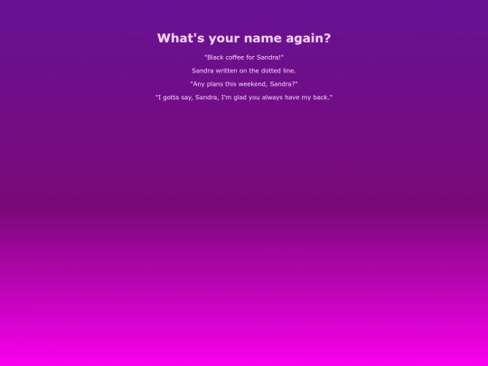 who-are-you screenshot
