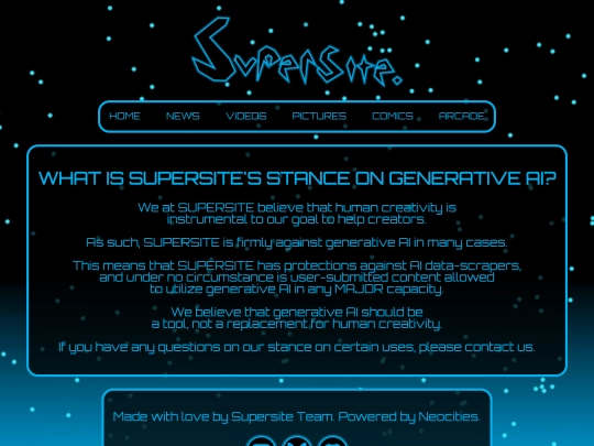 ourstanceonai screenshot