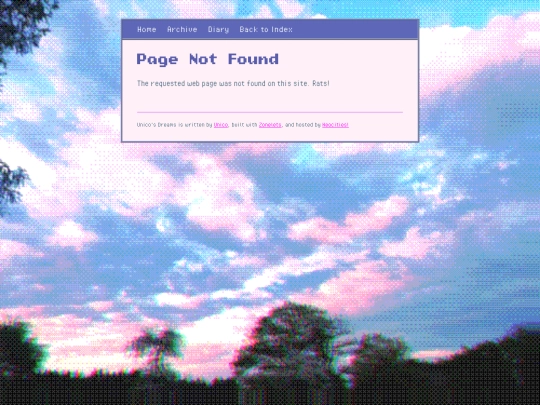 blog/not_found screenshot