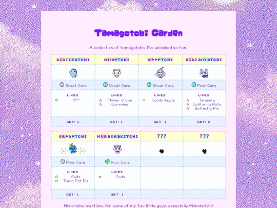 shrine/tamagotchi/garden screenshot