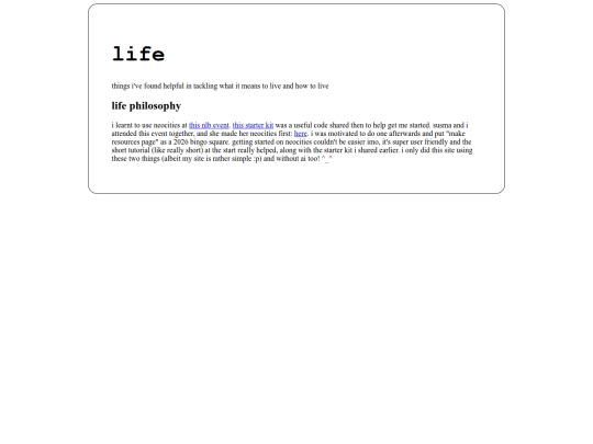 life screenshot