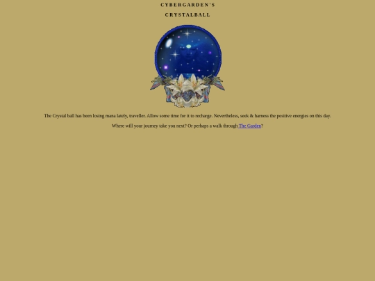 crystalball screenshot