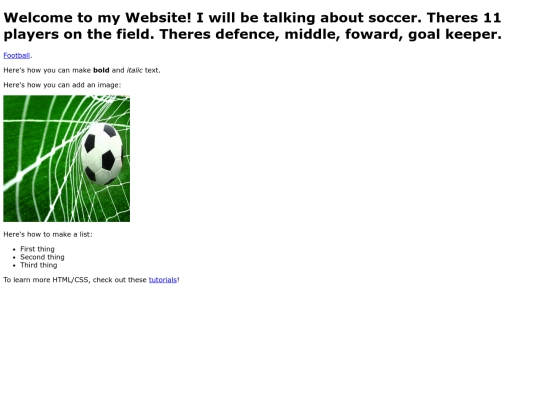 soccer screenshot