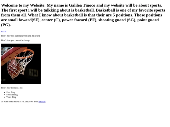 sports screenshot