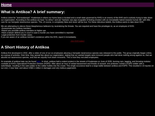 miscellaneous /KHS/antikoainfo screenshot
