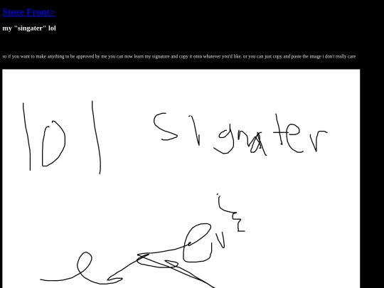 shop/signater screenshot