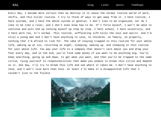 blogs/awayfromroutine screenshot