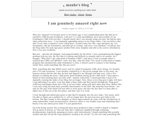 blog/posts/i-am-genuinely-amazed-right-now screenshot