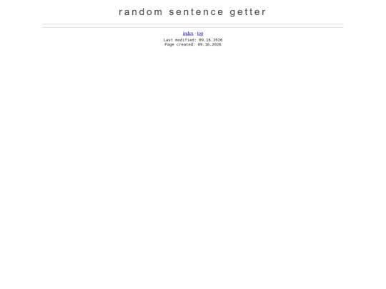 random/random_sentence screenshot