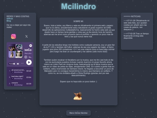 index screenshot