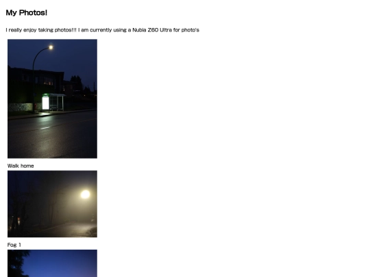 photos screenshot