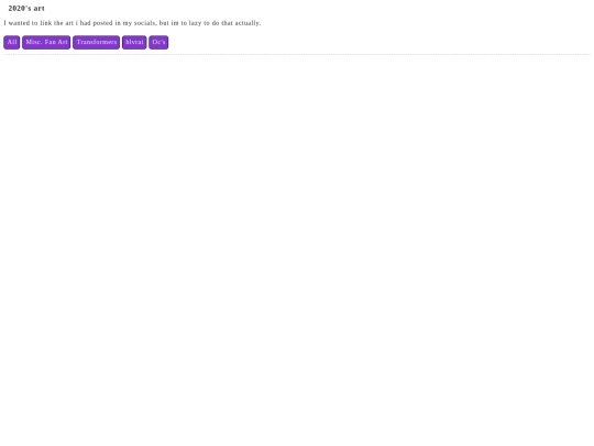 art/2020 screenshot