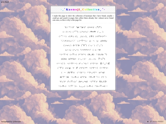 kaomoji screenshot